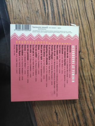 CD Accordéons au Féminin