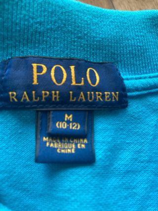 Polo Ralph Lauren Talla 10-12 Años