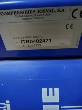 Compresor Josval LL-100 HP 2