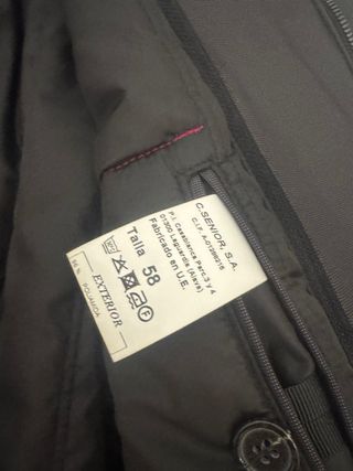 Parka 3/4 Cromdaltex Hombre Talla 58