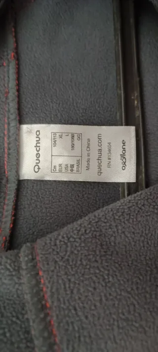 Forclaz Softshell Cortavientos Rojo