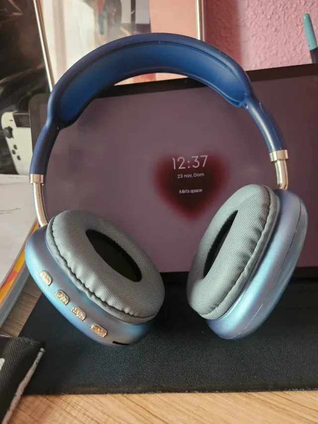Auriculares Azules