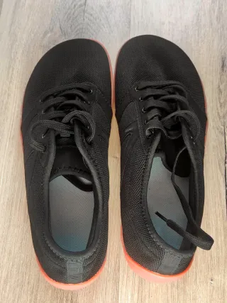 Zapatillas barefoot negras talla 44