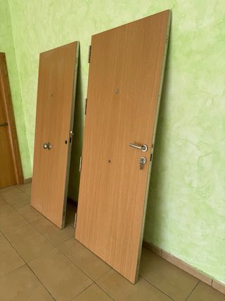 Puertas de entrada roble