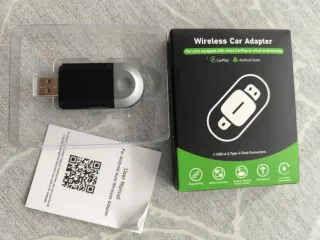 Adaptador Inalámbrico Coche CarPlay Android Auto