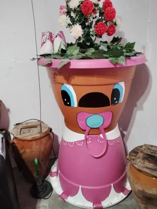 Costume di Carnevale Arancione e Rosa