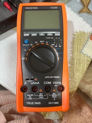 Multímetro Digital PROSTER VC99