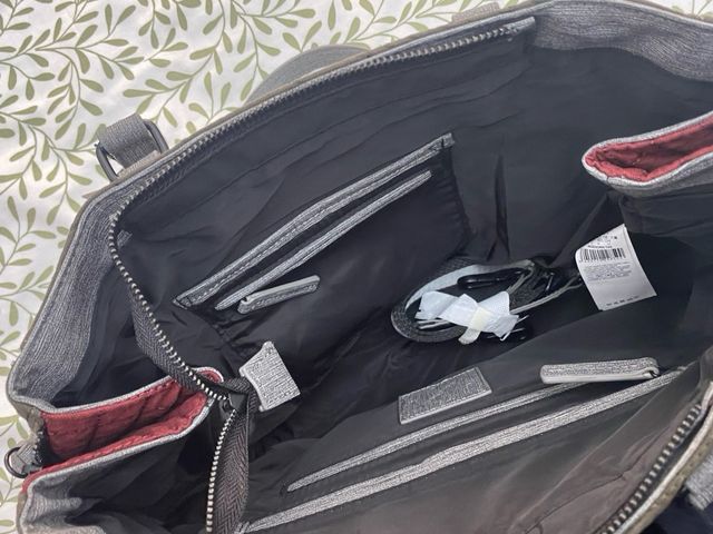 Bolso Desigual acolchado verde y gris