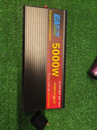 Inversor easun Onda Pura 5000W 12Vdc/220Vac