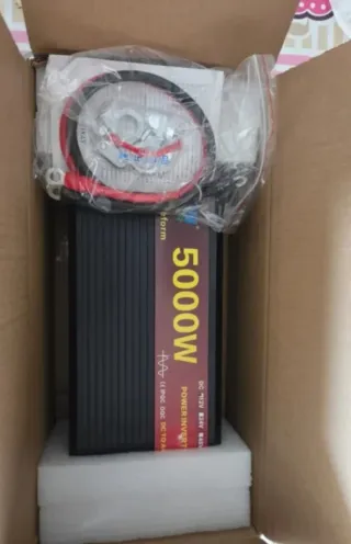 Inversor easun Onda Pura 5000W 12Vdc/220Vac