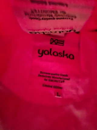 Cazadora Nieve Yalaska Blanca y Rosa