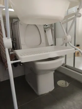 Bañera y cambiador bebé plegable Plastimyr