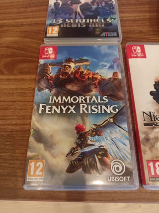 Nintendo Switch + Mandos + 2 Juegos