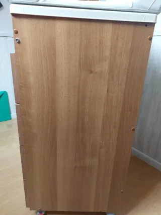 Mueble cambiador bañera bebé Cam