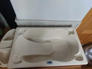 Mueble cambiador bañera bebé Cam