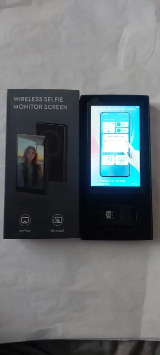 Monitor Selfie Táctil Rollei Negro