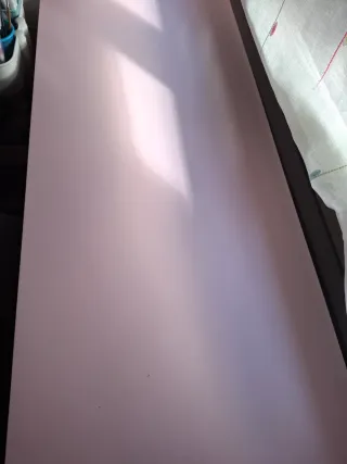 Scrivania per bambini rosa e bianca