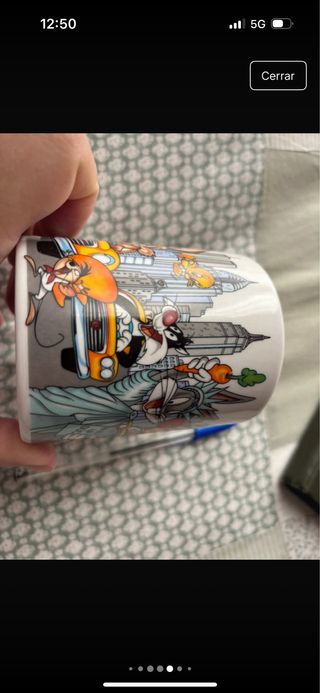 Taza Warner Bros. New York Vintage