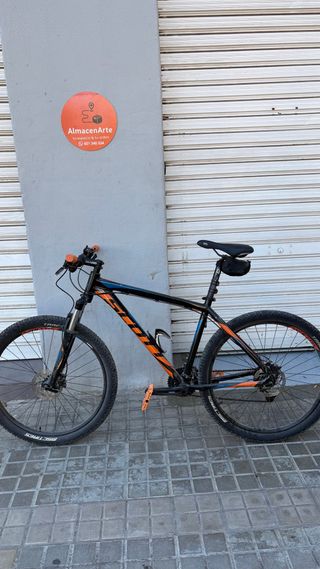 Bicicleta de Montaña Scott Naranja/Negra