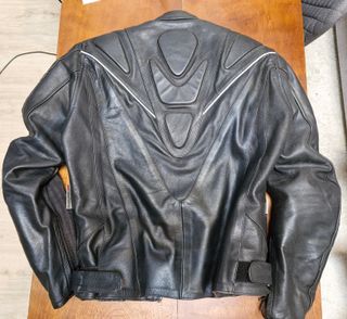 Chaqueta de cuero Miline para moto