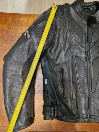 Chaqueta de cuero Miline para moto