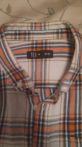 Camisa franela niño T. 9-10