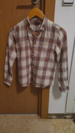 Camisa franela niño T. 9-10