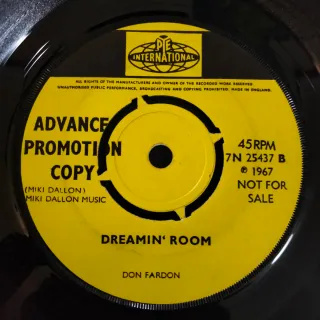 UK 1967 Don Fardon The Lament Of The Cherokee ROCK