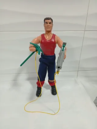 Muñeco Action Man con kit alpinista
