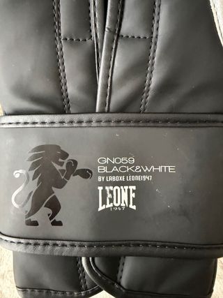 Guantes Boxeo Leone 1947 Black Edition 16oz