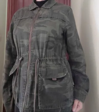 Chaqueta tejido militar Green Coast talla M