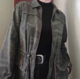 Chaqueta tejido militar Green Coast talla M