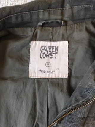 Chaqueta tejido militar Green Coast talla M