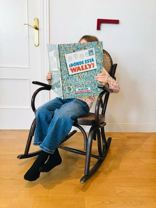 Mecedora infantil Mid Century