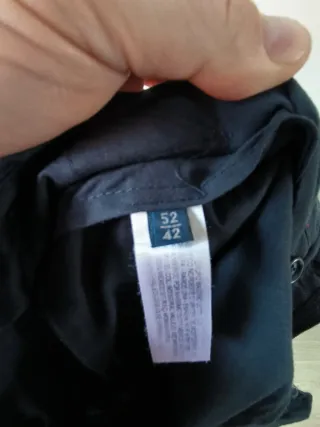 Traje de hombre azul