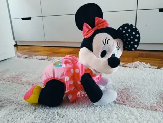 Peluche Minnie Mouse Bebé Gateando