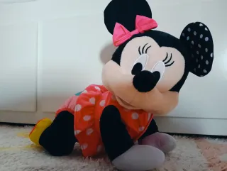 Peluche Minnie Mouse Bebé Gateando