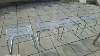 Ikea Torsby Mesa de comedor + 4 sillas Tobías