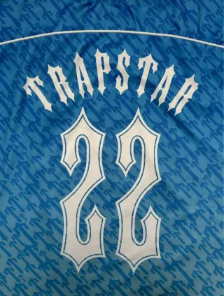 Camiseta Trapstar Azul y Blanca
