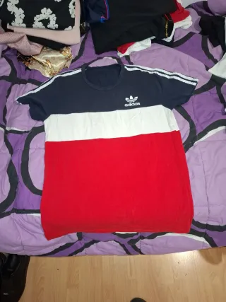 Camiseta Adidas Tricolor