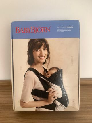 Mochila Portabebés BabyBjörn Miracle