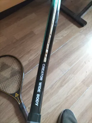 2 Raquetas de Tenis Fischer y Cups