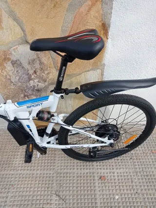 Bicicleta Eléctrica MTB Plegable 36V 250W