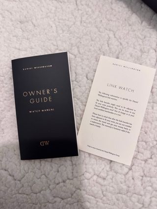 Orologio Donna Daniel Wellington Nero/Oro