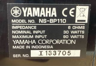 Altavoces Yamaha NS-BP110