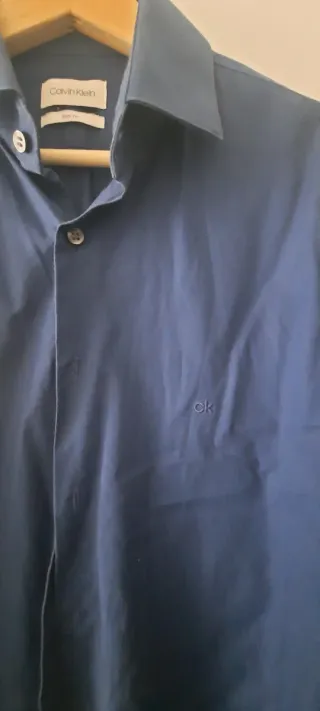 Camisa Calvin Klein Azul