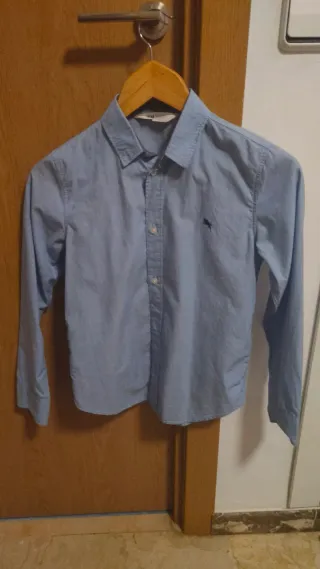 Camisa Niño Talla 9-10 Azul