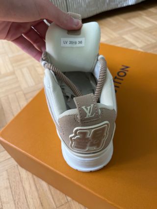 Scarpe Louis Vuitton Beige/Bianche