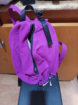 Mochila Desigual Morada Atemporal