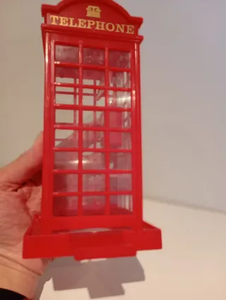 Hucha Cabina Telefónica Roja Londres
